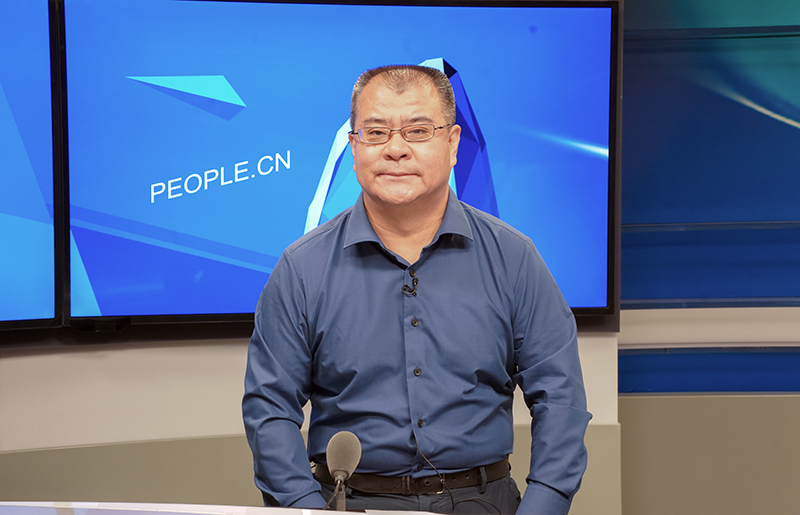 中國東方演藝集團(tuán)黨委書記、董事長景小勇接受人民網(wǎng)專訪。