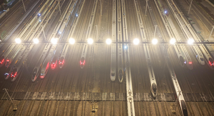 江蘇南京：動(dòng)車(chē)組秋季整修拉開(kāi)帷幕